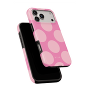 Big Polka Dots, Bubblegum - Shockproof MagSafe iPhone Case - VYIR