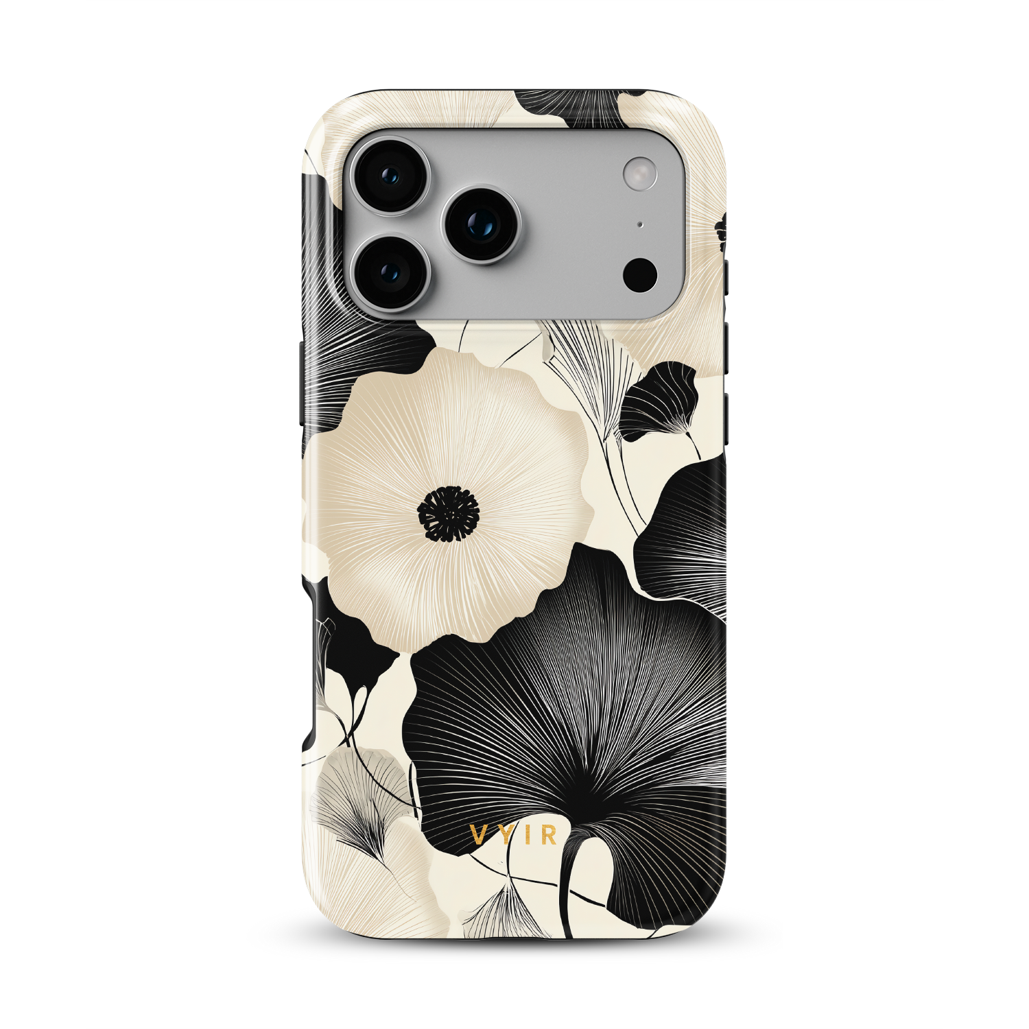 Noir Elegance - Shockproof Phone Case - VYIR