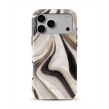 Cocoa Marble - Tough MagSafe iPhone-Hülle