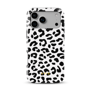 Leopard Elegance White - Shockproof MagSafe iPhone Case - VYIR