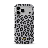 Luxe Leopard Silver - Tough MagSafe iPhone Hülle
