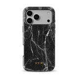 Pure Marble Schwarz - Tough Handyhülle