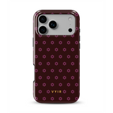 VYIR Signature Flowers, Burgunderrot - Tough MagSafe iPhone Handyhülle