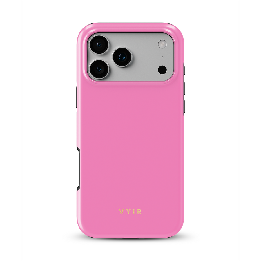 VYIR Signature Solid Colors, Pink - Tough MagSafe iPhone-Hülle