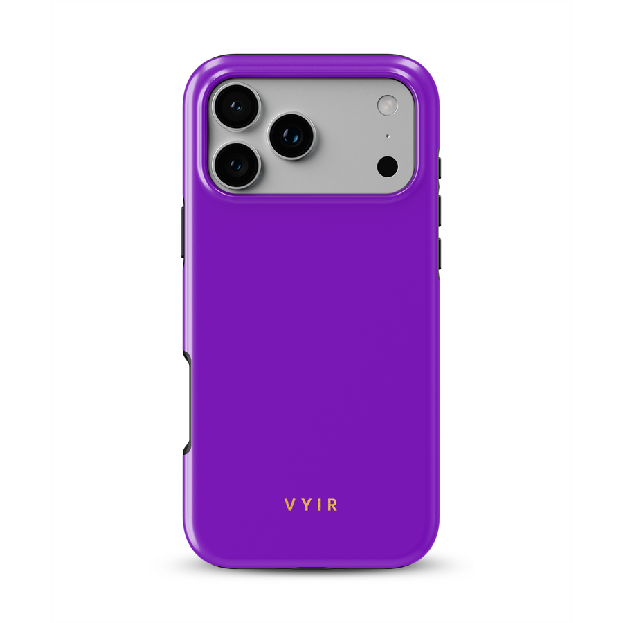 VYIR Signature Solid Colors, Lila - Tough MagSafe-iPhone-Hülle