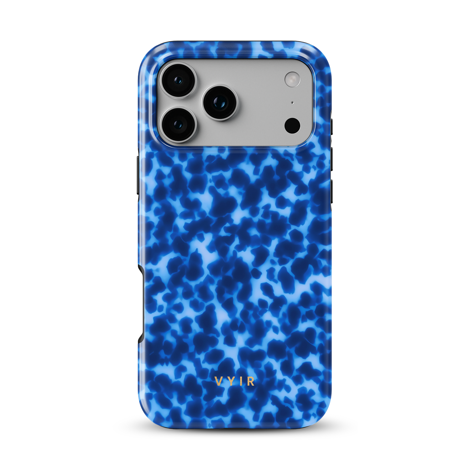 Tortoiseshell, Ocean Blue - Shockproof Phone Case - VYIR