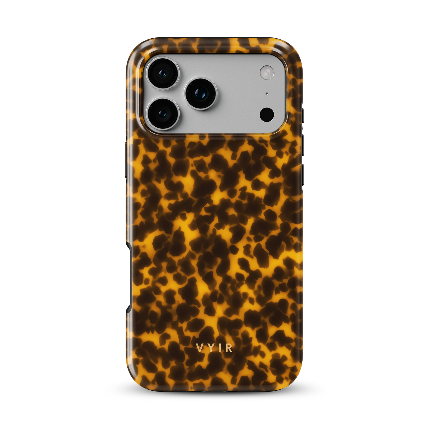 Tortoiseshell, Sunlight Yellow - Shockproof Phone Case - VYIR