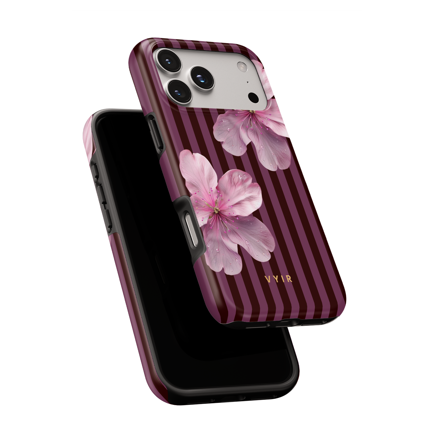Burgundy Velvet - Shockproof MagSafe iPhone Case - VYIR